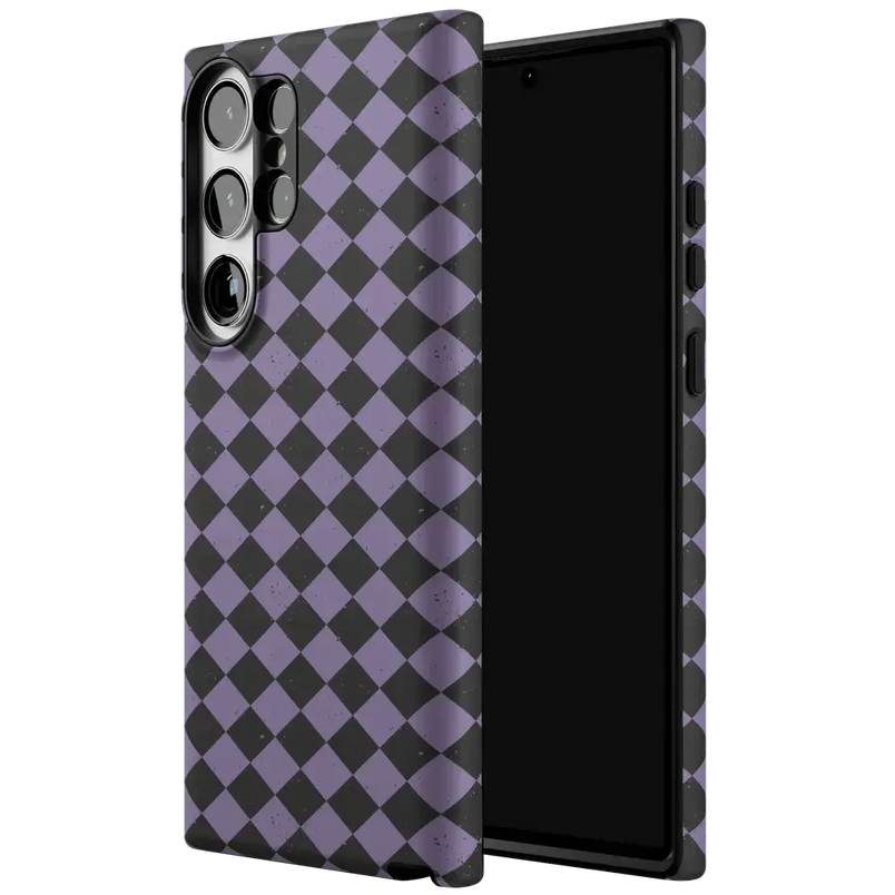 Midnight Hex | Purple Checkered Case