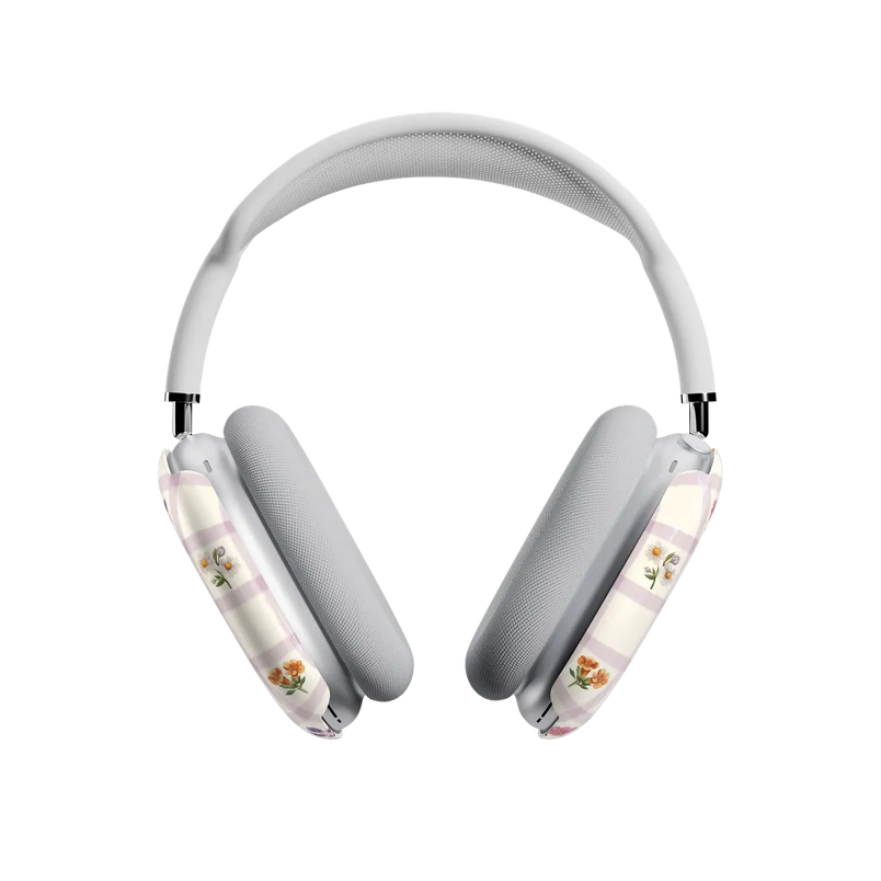 Meadow Check | Floral Gingham AirPods Max Case