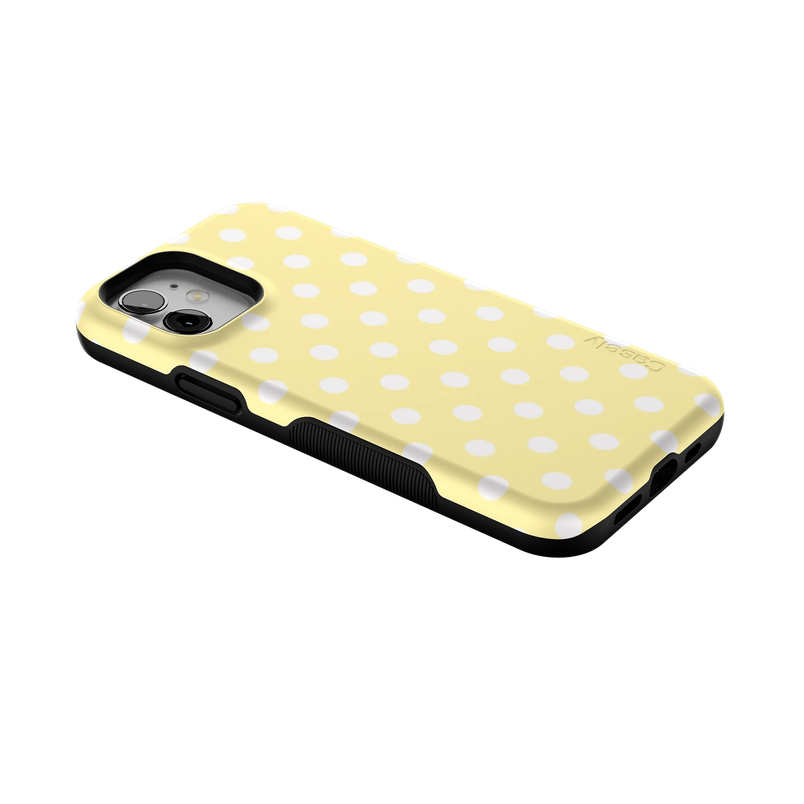 Spotted in SoHo | Yellow Polka Dot Case