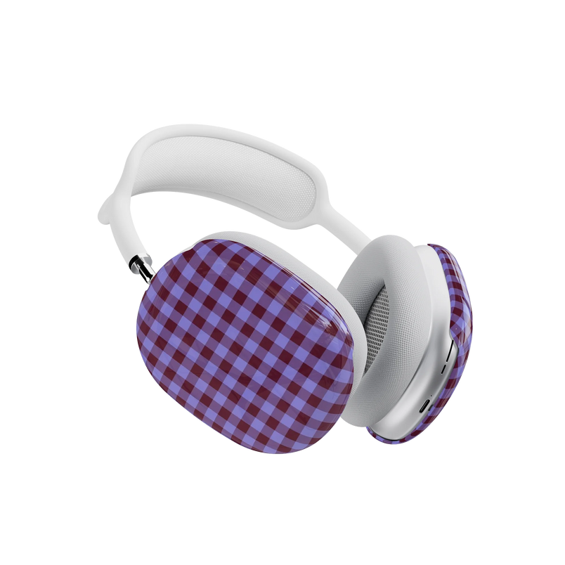 Sweet Jam | Purple Gingham AirPods Max Case