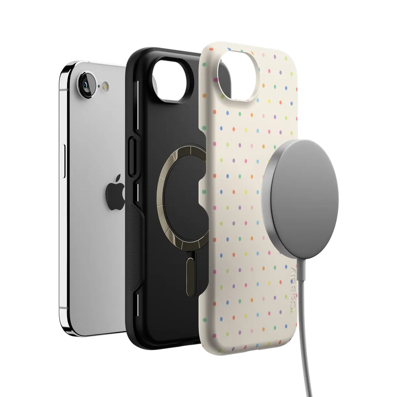 On the Dot | Rainbow Polka Dot Case