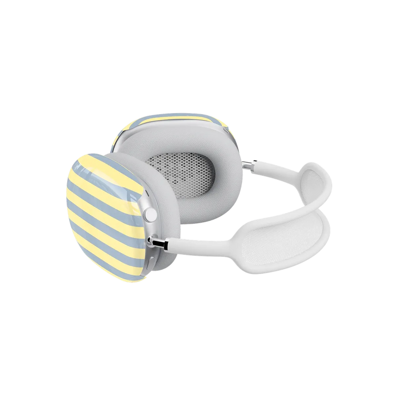 Coastline Stripes | Blue & Yellow AirPods Max Case
