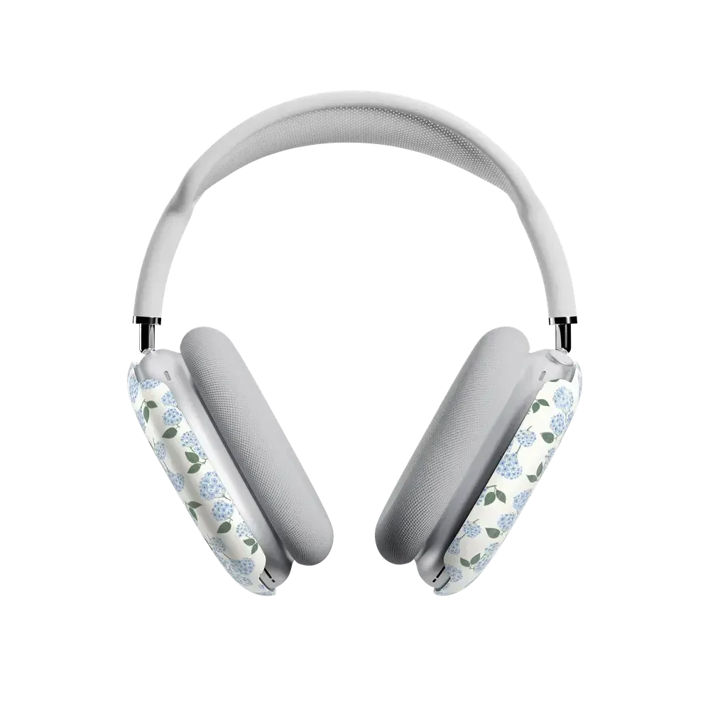 Nantucket Cottage Blue Hydrangea AirPods Max Case