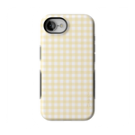 Pastel Picnic | Yellow Gingham Case