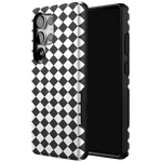 Salem's Hex | Black & White Checkered Case