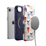 American Girlie | Red White & Blue Bows Case