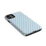 On the Dot | Blue Polka Dot Case