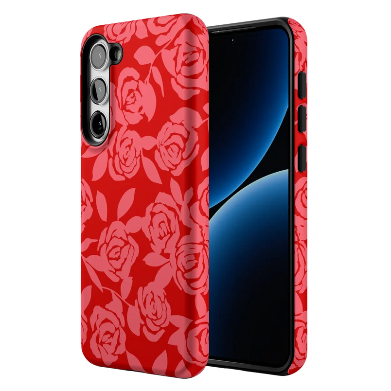 Final Rose | Red & Pink Floral Case