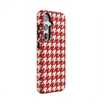 Scarlet Stitch | Red Houndstooth Case