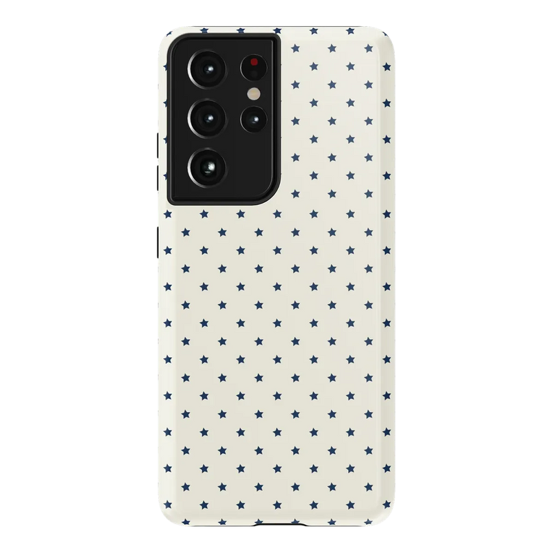 Tiny Stars | Blue & White Case - Galaxy S21 Ultra