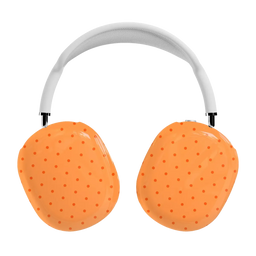 On the Dot | Orange Polka Dot AirPods Max Case