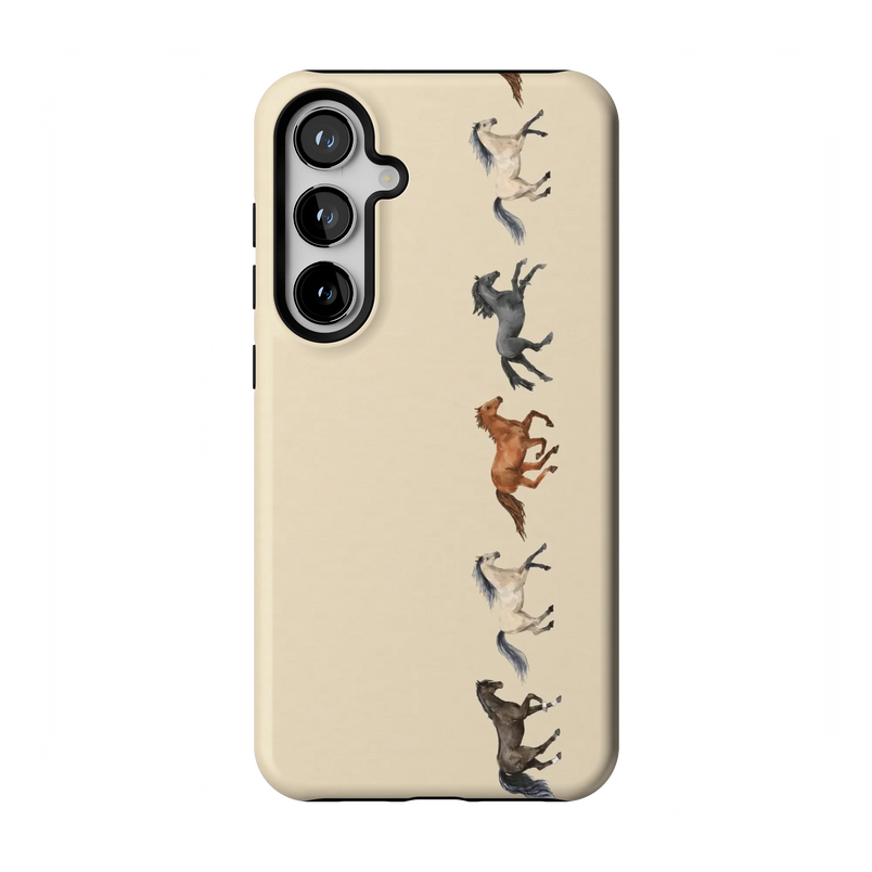 Stallion Stampede | Wild Horses Case - Galaxy S24 Plus
