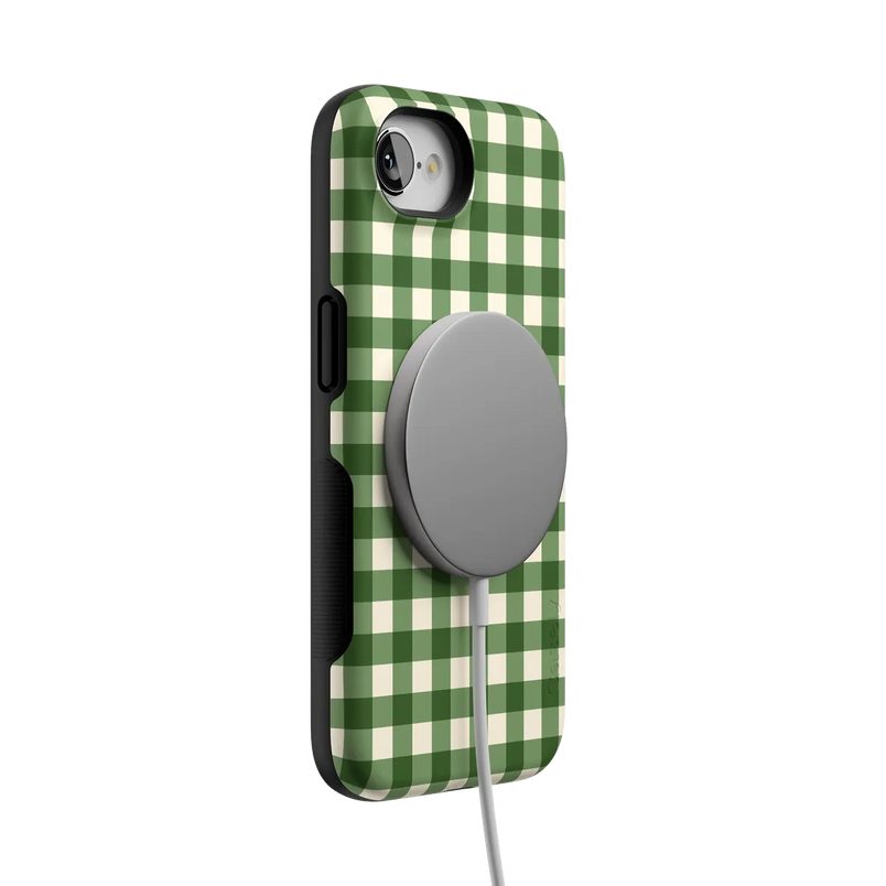 Checked Twice | Green Plaid Case