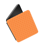 On the Dot | Orange Polka Dot Kindle Case