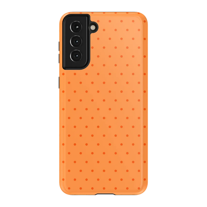 On the Dot | Orange Polka Dot Case