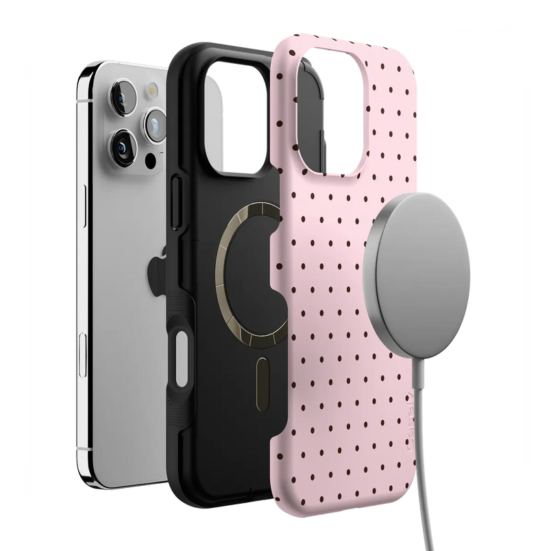 On the Dot | Pink Polka Dot Case