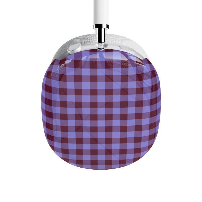 Sweet Jam | Purple Gingham AirPods Max Case