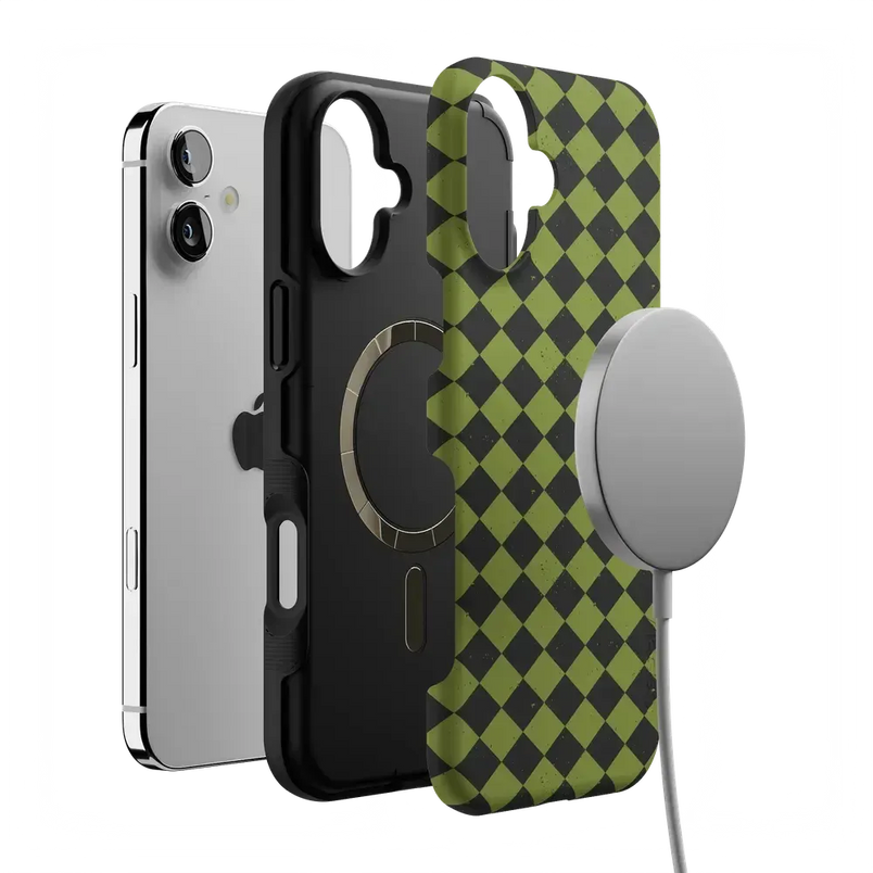 Wicked Hex | Green Checkered Case