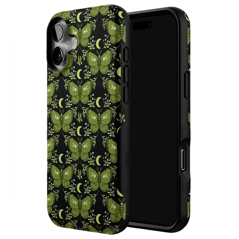 Mystic Moths | Green Twilight Case