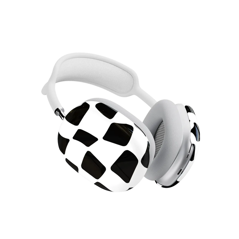 Funky Checkerboard | High Contrast Design AirPods Max Case