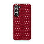 On the Dot | Maroon Polka Dot Case