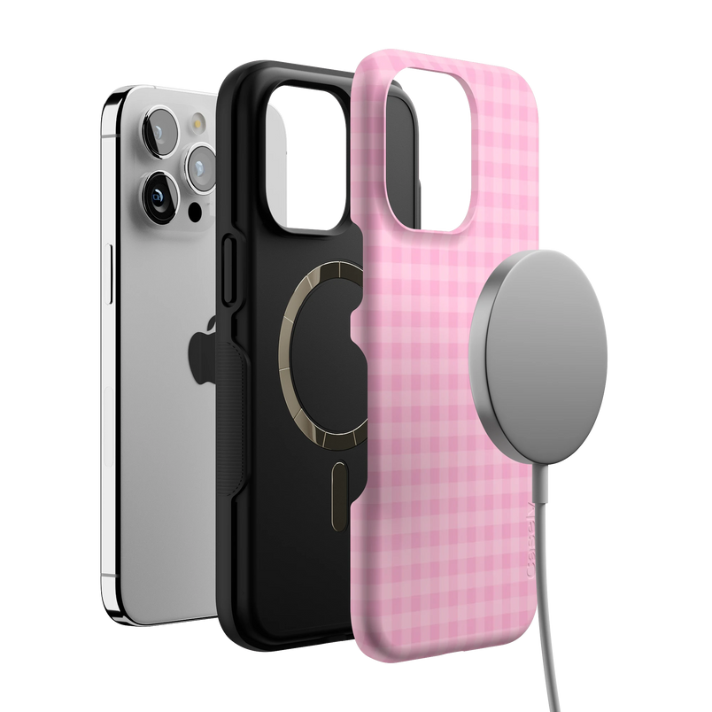 Sweet Jam | Light Pink Gingham Case