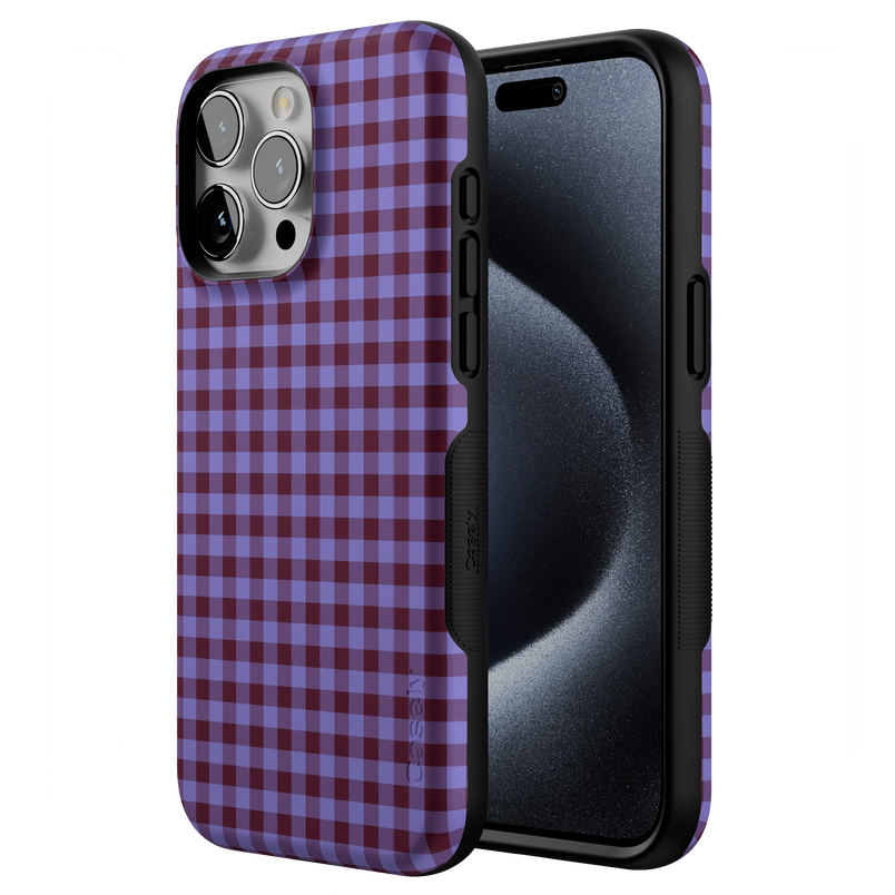 Sweet Jam | Purple Gingham Case
