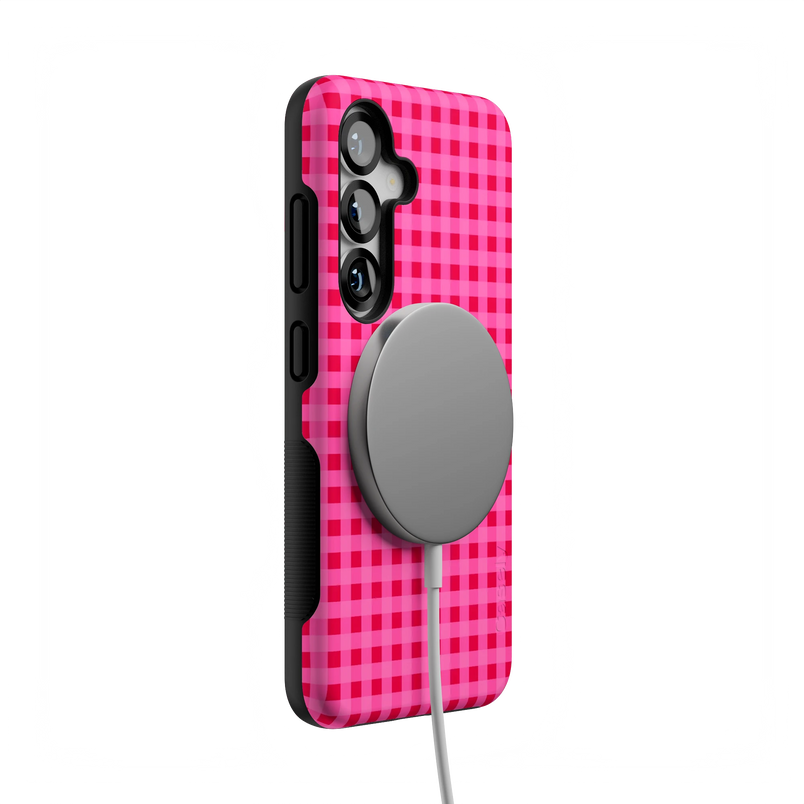 Sweet Jam | Hot Pink Gingham Case