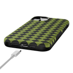 Wicked Hex | Green Checkered Case