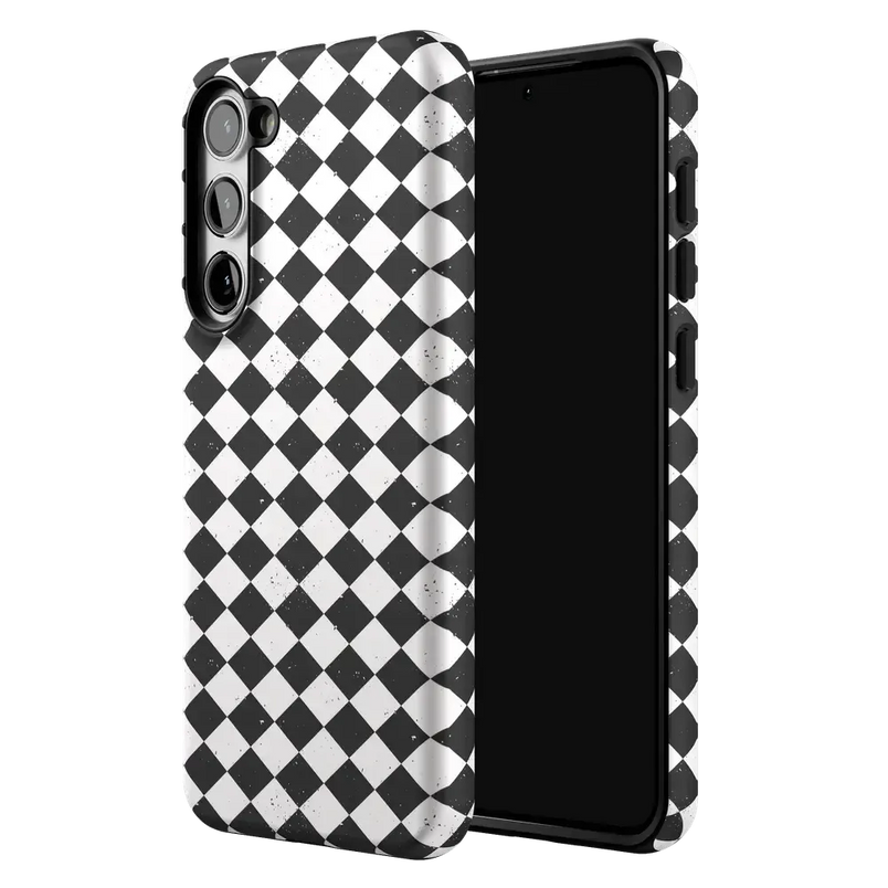 Salem's Hex | Black & White Checkered Case