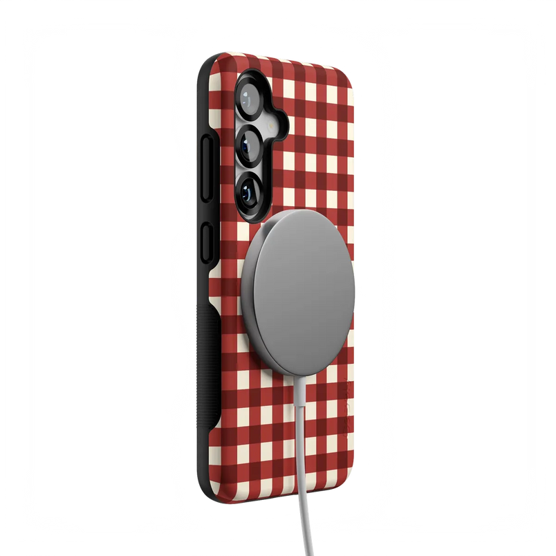 Checked Twice | Red Plaid Case