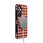 Checked Twice | Red Plaid Case