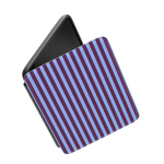 Perfect Stripes | Purple & Blue Stripes Kindle Case