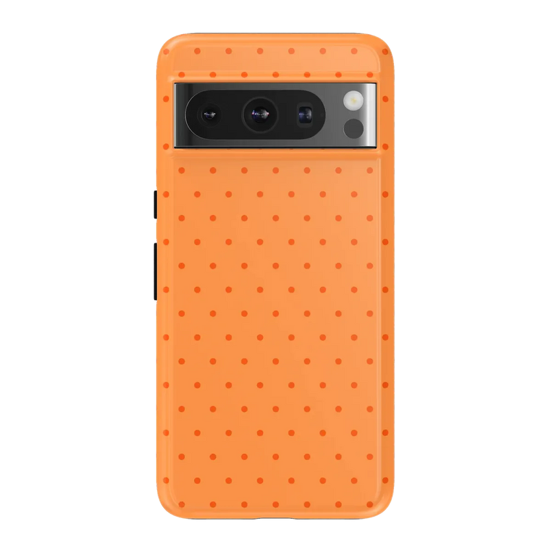 On the Dot | Orange Polka Dot Case