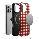 Checked Twice | Red Plaid Case