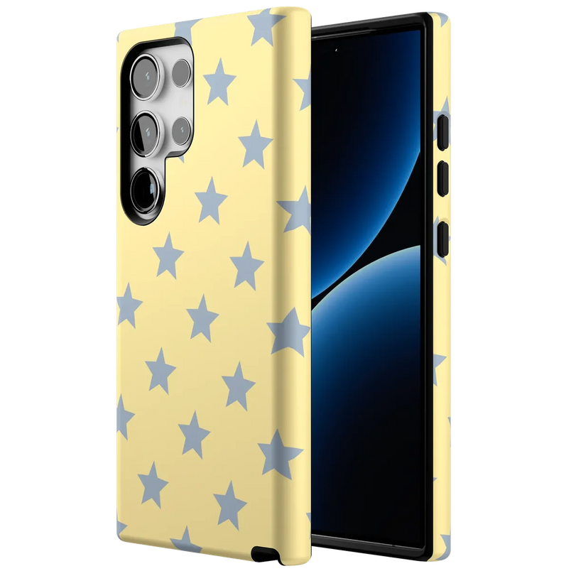 Shine Bright | Butter Yellow Stars Case