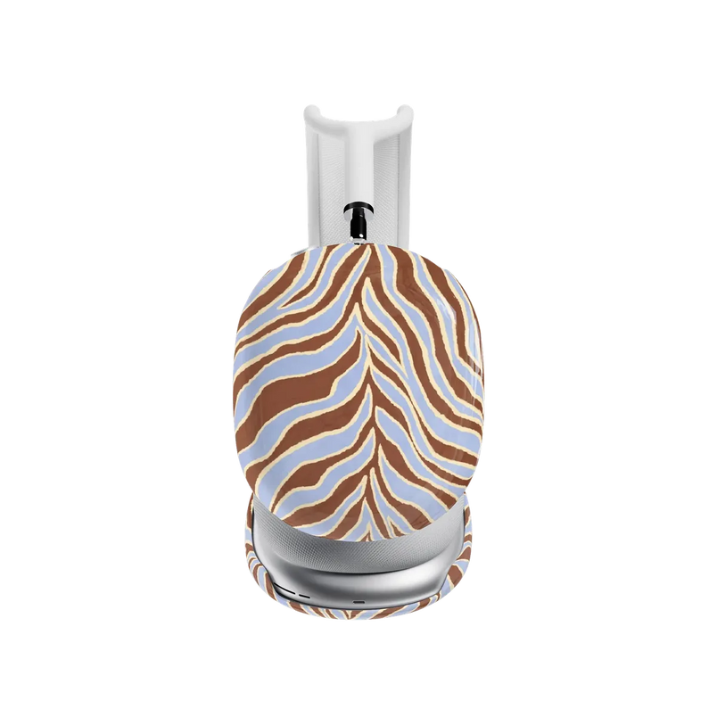 Untamed | Brown & Blue Zebra AirPods Max Case