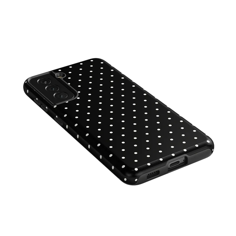 On the Dot | Black Polka Dot Case