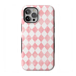 Queen of Diamonds | Pink Watercolor Case Phone Case Casetry Bold Flex + MagSafe® iPhone 12 Pro Max