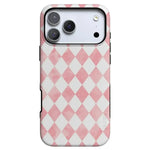 Queen of Diamonds | Pink Watercolor Case Phone Case Casetry Bold Flex + MagSafe® iPhone 17 Pro Max 