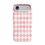 Queen of Diamonds | Pink Watercolor Case Phone Case Casetry Classic + MagSafe® iPhone 17 Air 