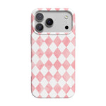 Queen of Diamonds | Pink Watercolor Case Phone Case Casetry Classic + MagSafe® iPhone 17 Pro Max 
