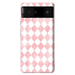 The Valentine's Collection | Pink Argyle Case Phone Case Casetry Essential Google Pixel 6