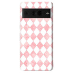 The Valentine's Collection | Pink Argyle Case Phone Case Casetry Essential Google Pixel 7 Pro