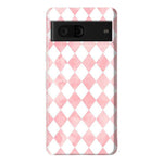The Valentine's Collection | Pink Argyle Case Phone Case Casetry Essential Google Pixel 7