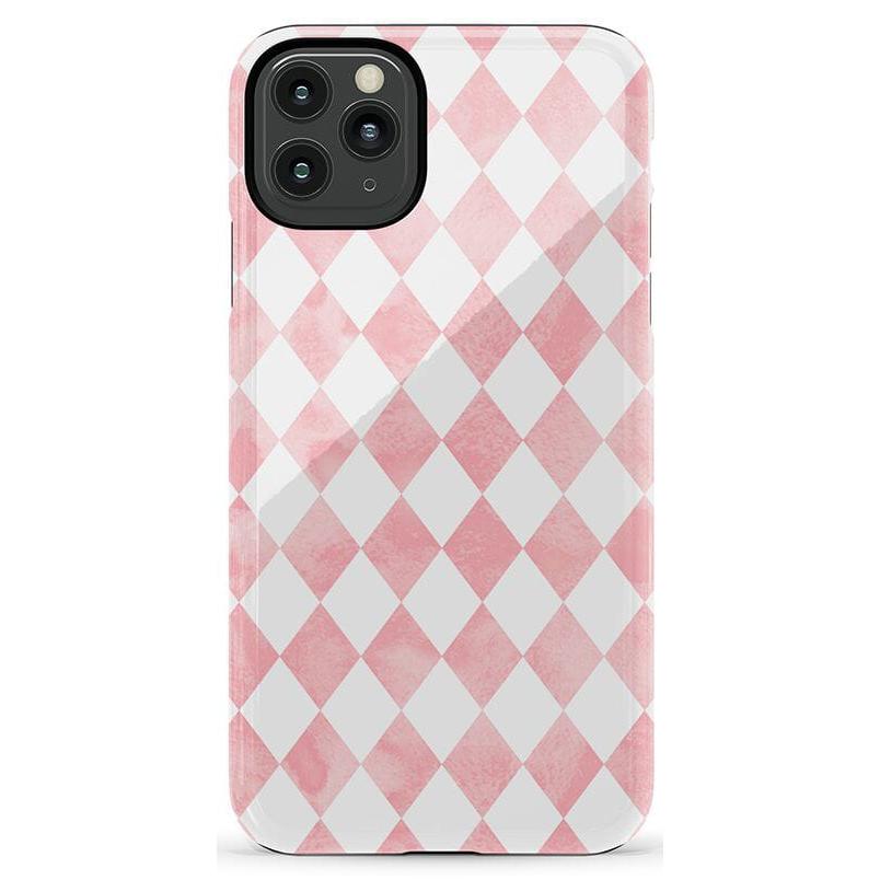 The Valentine's Collection | Pink Argyle Case Phone Case Casetry Essential iPhone 11 Pro Max