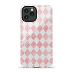 The Valentine's Collection | Pink Argyle Case Phone Case Casetry Essential iPhone 11