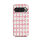 Queen of Diamonds | Pink Watercolor Case Phone Case Casetry Essential + MagSafe® Google Pixel 10 Pro 