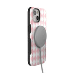 Queen of Diamonds | Pink Watercolor Case Phone Case Casetry 