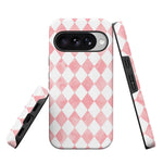 Queen of Diamonds | Pink Watercolor Case Phone Case get.casely 